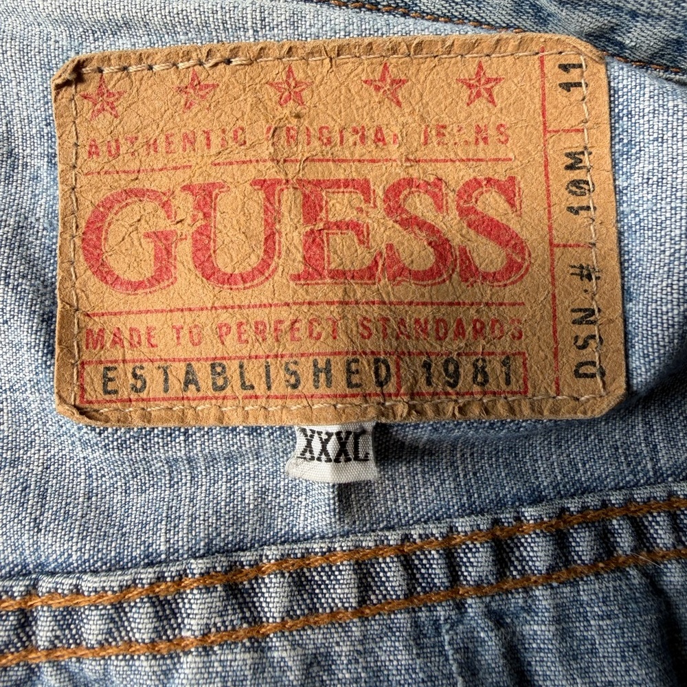 Vintage Guess Denim trucker jacket